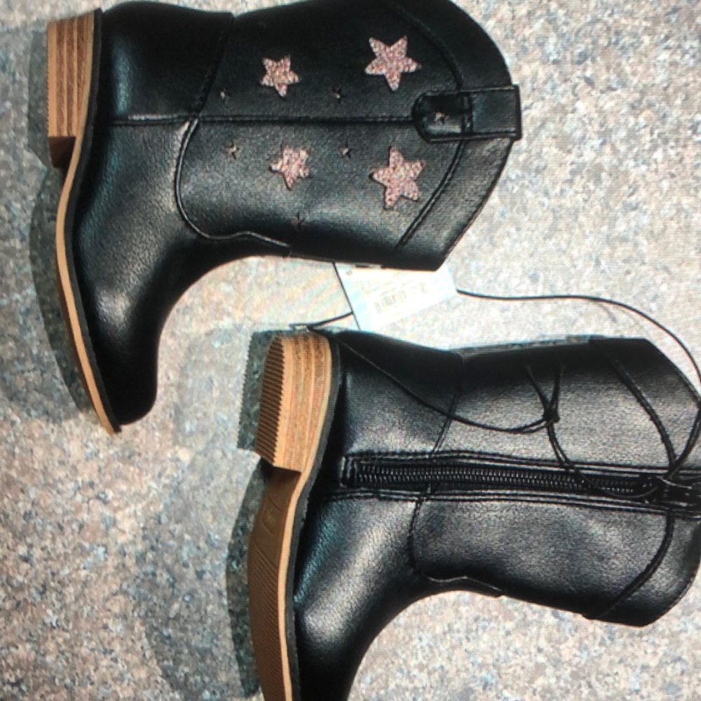 Cat & Jack Toddler Simone western boots NWT